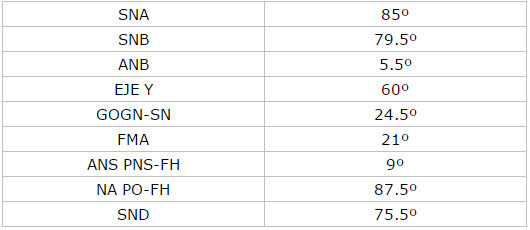 Tabla Nº 1